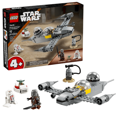 Lego Star Wars Mando and Grogu's N-1 Starfighter