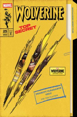 WOLVERINE #25 JOCK WOLVERINE GAME VARIANT