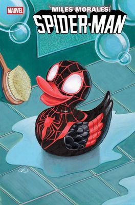 MILES MORALES: SPIDER-MAN #1 CHRISSIE ZULLO MARVEL DUCK VARIANT