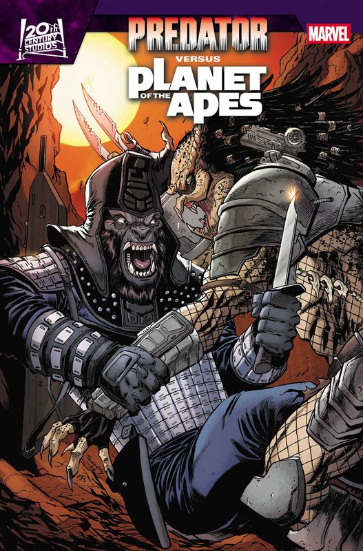 PREDATOR VS. THE PLANET OF THE APES #1 TIM SEELEY VARIANT