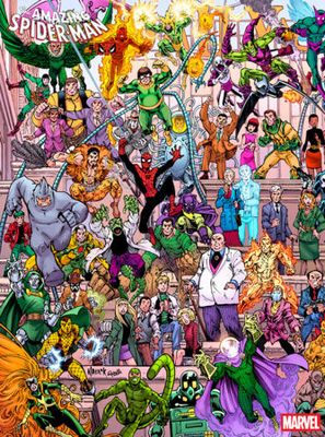 AMAZING SPIDER-MAN #1000 TODD NAUCK 4-PART CONNECTING LEGACY VARIANT