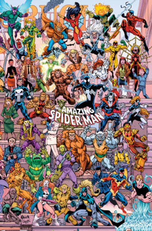 AMAZING SPIDER-MAN #1001 TODD NAUCK 4-PART CONNECTING LEGACY VARIANT