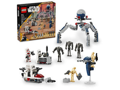 Lego Star Wars Clone Trooper & Battle Droid Battle Pack