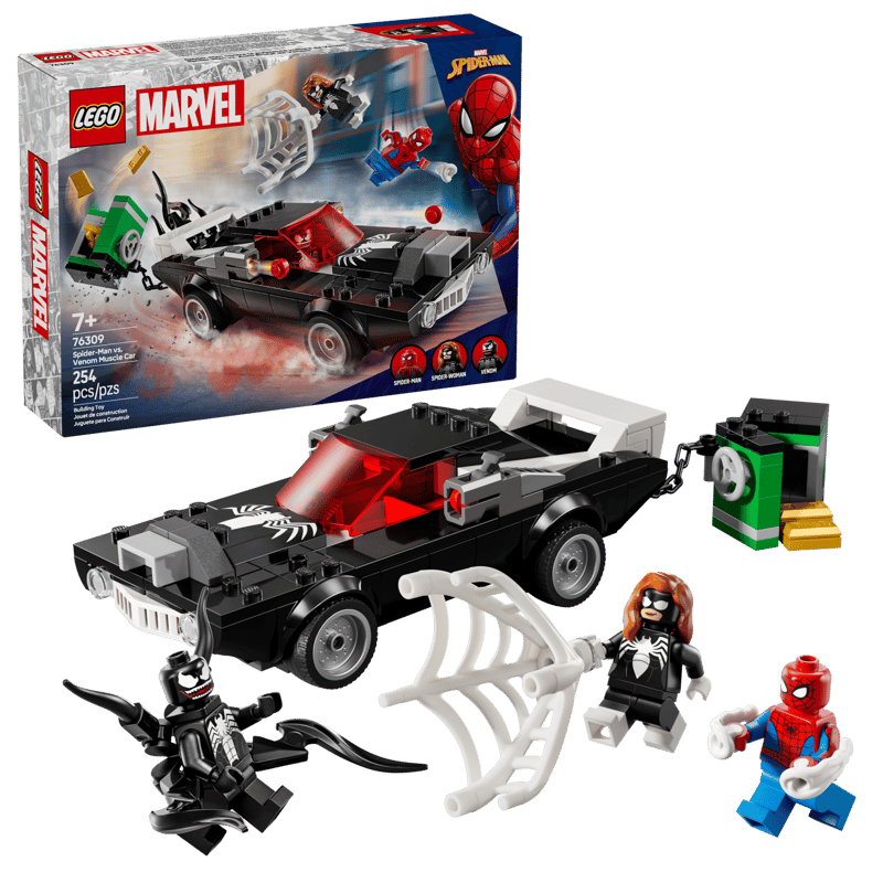 Lego Marvel Spider-Man vs. Venom Muscle Car
