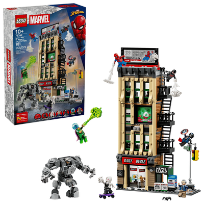 Lego Marvel Spider-Man vs. Mysterio: The Daily Bugle