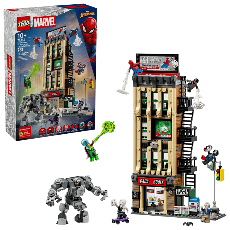 Lego Marvel Spider-Man vs. Mysterio: The Daily Bugle