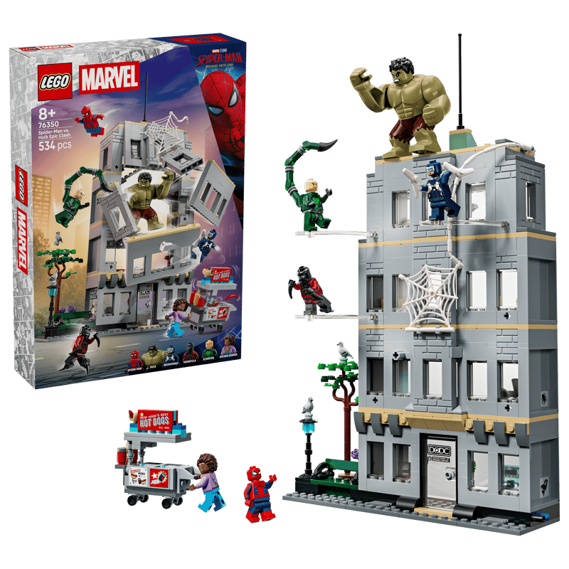 Lego Marvel Spider-Man vs. Hulk Epic Clash
