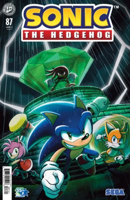 SONIC THE HEDGEHOG #87 VARIANT B (DOBBINS)