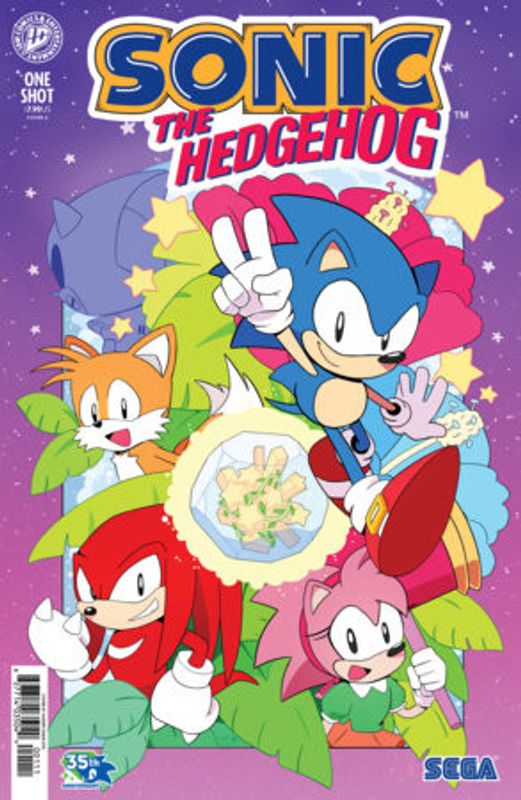 SONIC THE HEDGEHOG: 35TH ANNIVERSARY SPECIAL COVER A (ATA)