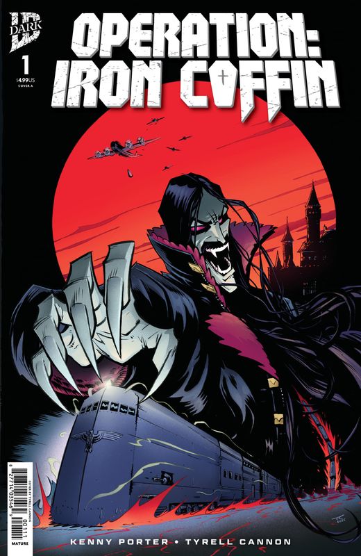 OPERATION: IRON COFFIN #1 COVER A (CANNON)