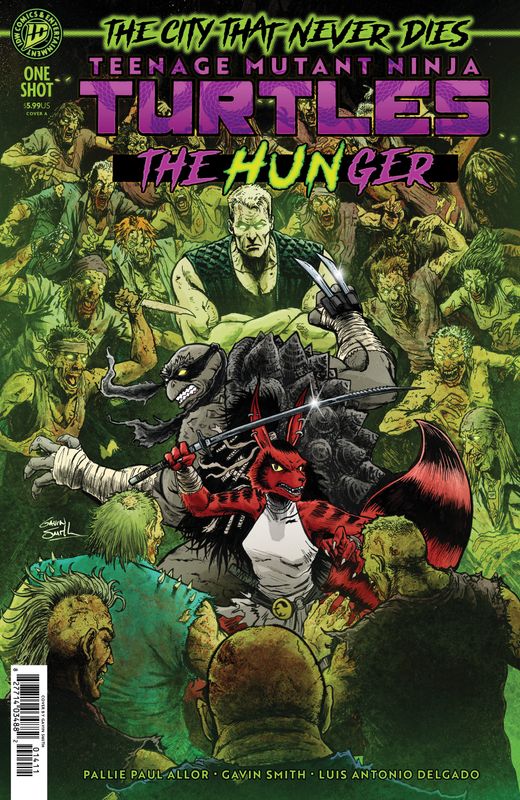 TEENAGE MUTANT NINJA TURTLES: THE HUNGER COVER A (SMITH)