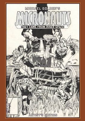 MICHAEL GOLDEN MICRONAUTS ARTIST ED HC (Net)