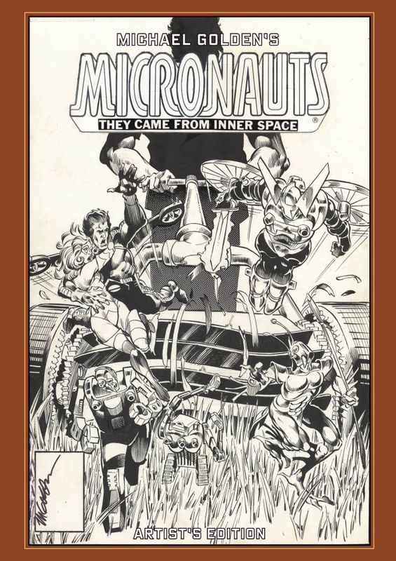 MICHAEL GOLDEN MICRONAUTS ARTIST ED HC (Net)