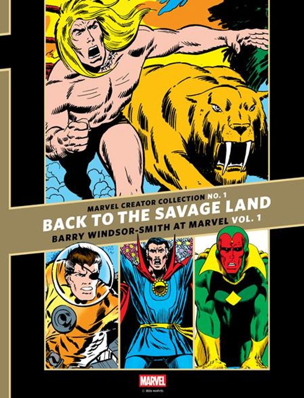 MARVEL CREATOR COLLECTION #1 HC VOL 01 BACK TO THE SAVAGE LAND BARRY WINDSOR-SMITH AT MARVEL 