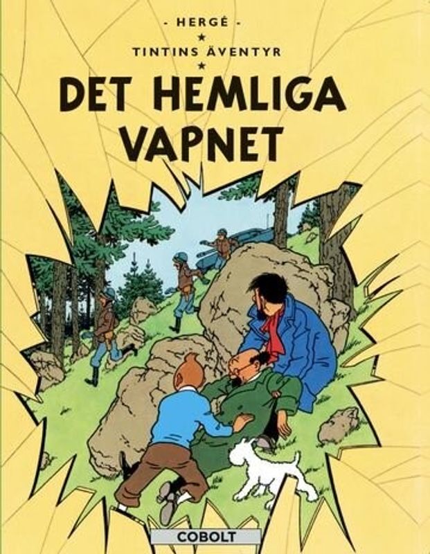 Tintins äventyr 18 - Det hemliga vapnet HC