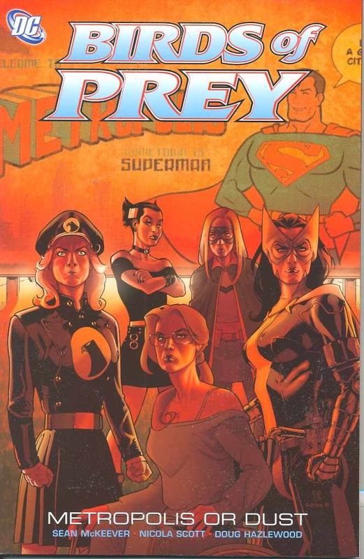 BIRDS OF PREY METROPOLIS OR DUST TP