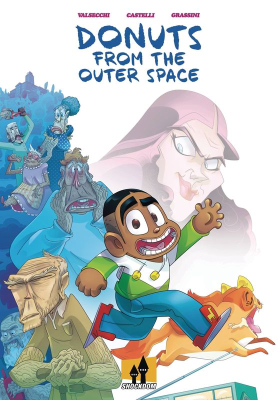 DONUTS FROM OUTER SPACE ESCAPE FROM VILLA VETUSTA GN VOL 01