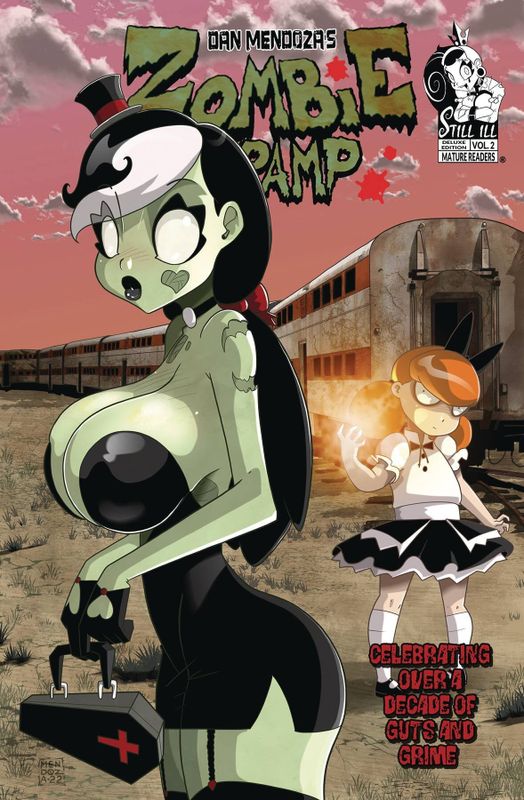 ZOMBIE TRAMP DLX ED TP VOL 02 CVR A MENDOZA