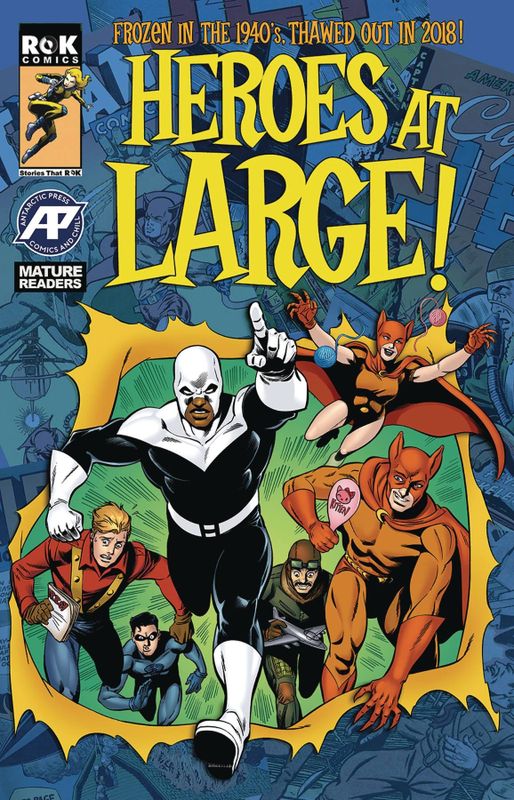 HEROES AT LARGE # 1 (MR)