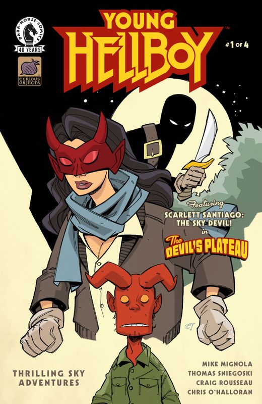 YOUNG HELLBOY: THRILLING SKY ADVENTURES #1 (CVR A) (CRAIG ROUSSEAU)