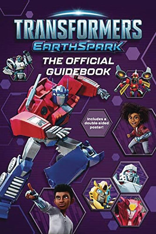 TRANSFORMERS EARTHSPARK OFFICIAL GUIDEBOOK SC