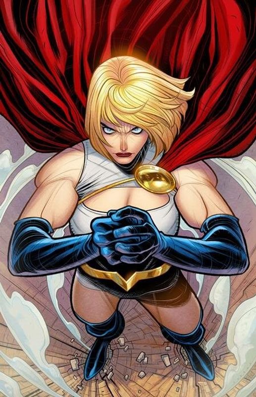 POWER GIRL #18 CVR B ELIZABETH TORQUE CARD STOCK VAR