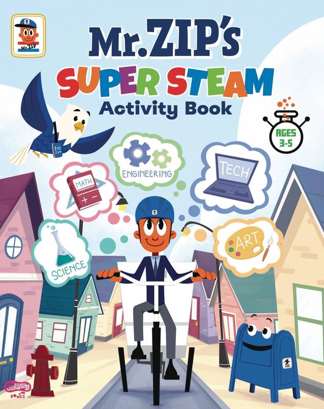 MR ZIPS SUPER STEAM ACTIVITY BOOK SC