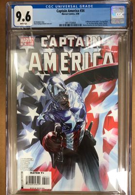 CGC 9,6 CAPTAIN AMERICA #34