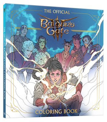 THE OFFICIAL BALDUR'S GATE 3 COLORING BOOK