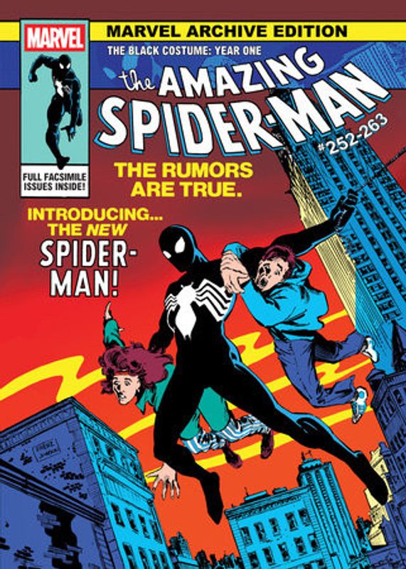 ARCHIVE ED AMAZING SPIDER-MAN BLACK COSTUME YEAR ONE HC