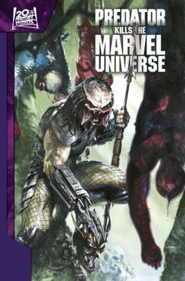 PREDATOR KILLS THE MARVEL UNIVERSE OMNIBUS GABRIELE DELL'OTTO COVER [DM ONLY]