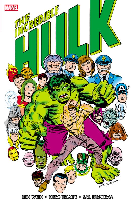 THE INCREDIBLE HULK OMNIBUS VOL. 4 RICH BUCKLER COVER
