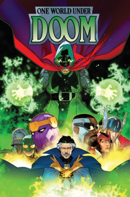 ONE WORLD UNDER DOOM OMNIBUS R.B. SILVA COVER [DM ONLY]