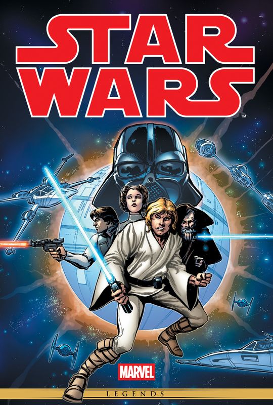 Star Wars: The Original Marvel Years Omnibus Vol. 1 Greg Hildebrandt Cover [New Printing, DM Only]