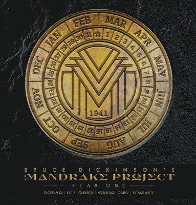 BRUCE DICKINSONS THE MANDRAKE PROJECT YEAR ONE HC DELUXE EDITION