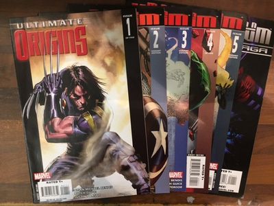 Ultimate Origins (2008) #1-5 (complete) + March on Ultimatum Saga one-shot (2008)