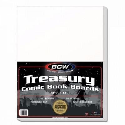 BCW TREASURY BACKING BOARDS (PACK OF 100)