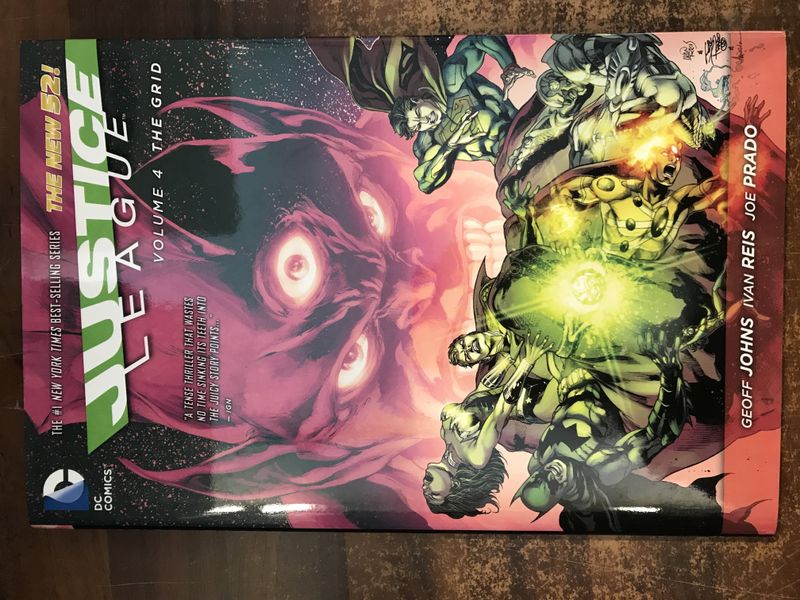 JUSTICE LEAGUE HC VOL 04 THE GRID (N52)