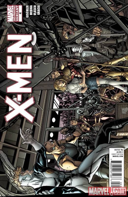 X-MEN #4 2ND PTG MEDINA VAR