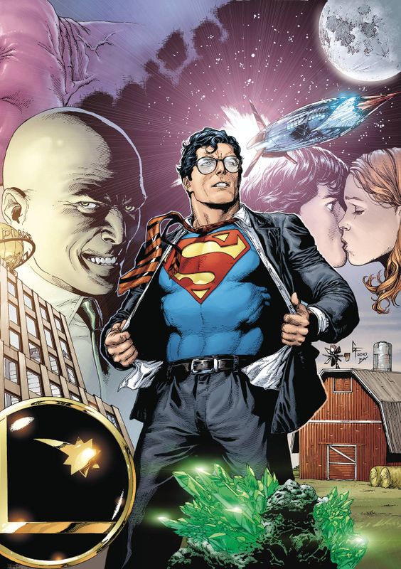 SUPERMAN SECRET ORIGIN DLX ED HC