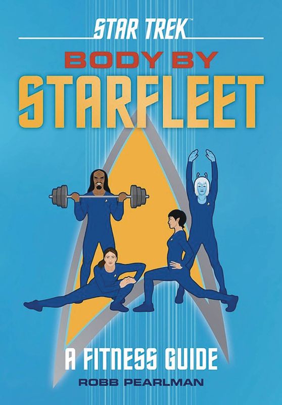 STAR TREK BODY BY STARFLEET FITNESS GUIDE HC