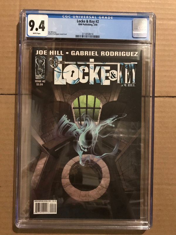 CGC 9,4 LOCKE & KEY #2