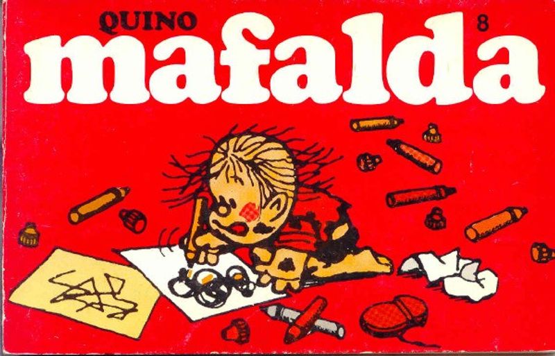 Mafalda av Quino vol 08 SC litet liggande format