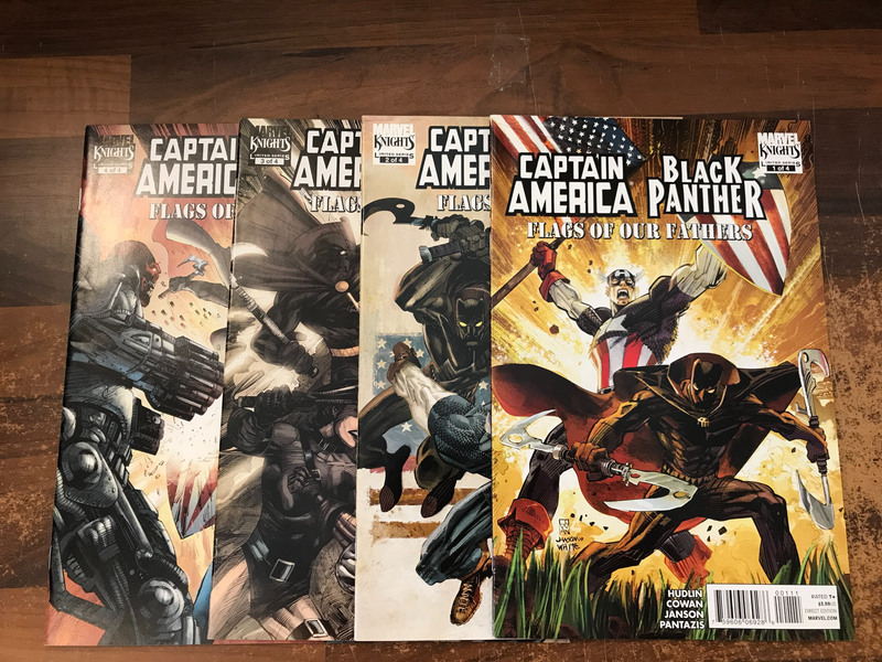 Captain America Black Panther Flags of Our Fathers (2010) #1-4 (complete)