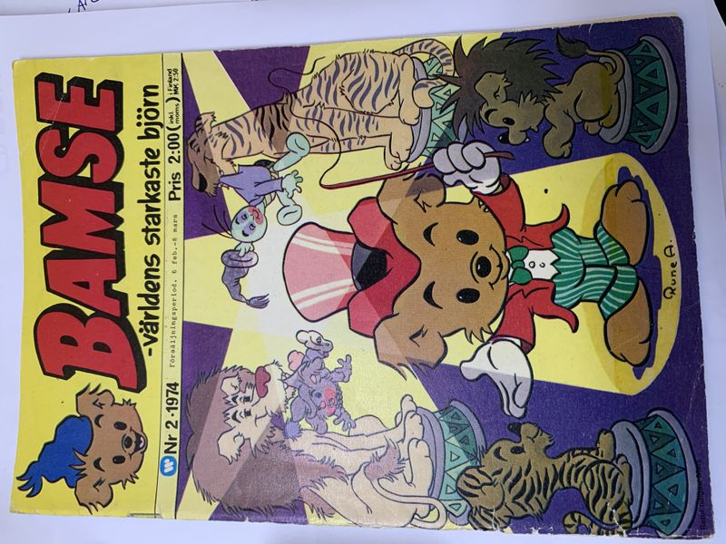 BAMSE # 21974 (den svenska serietidningen)