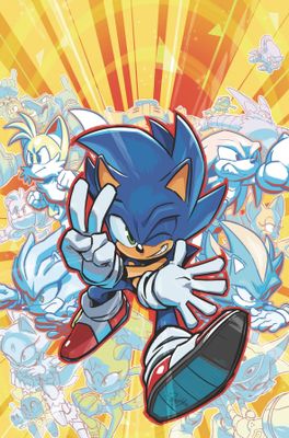 SONIC THE HEDGEHOG #25 CVR A HESSE (NOTE PRICE)