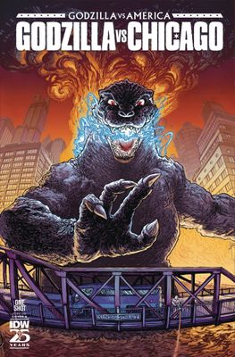 GODZILLA VS AMERICA CHICAGO #1 CVR A BROWNE