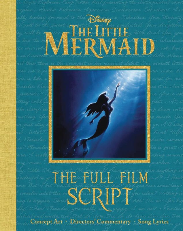 DISNEY SCRIPTED CLASSICS DISNEYS LITTLE MERMAID HC