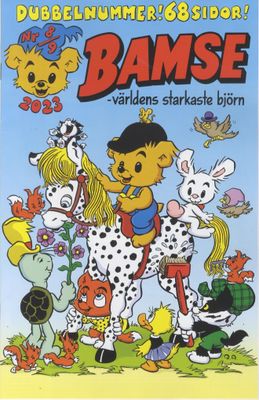 Bamses - världens starkaste björn nr 8/9 2023 dubbelnummer