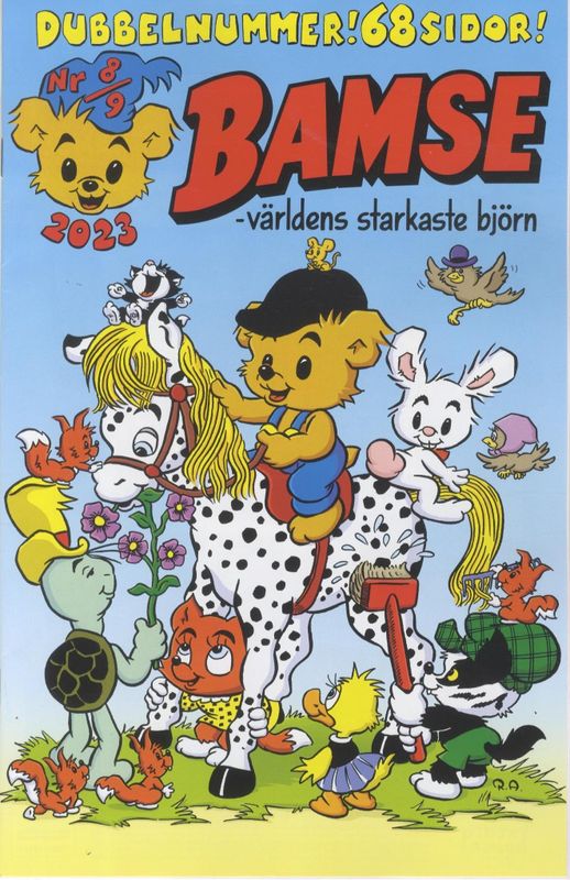 Bamses - världens starkaste björn nr 8/9 2023 dubbelnummer